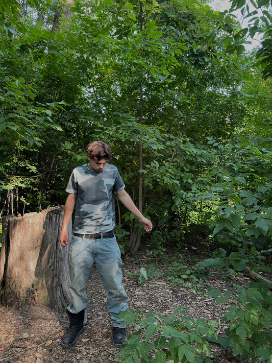 Slim fit t-shirt Camo