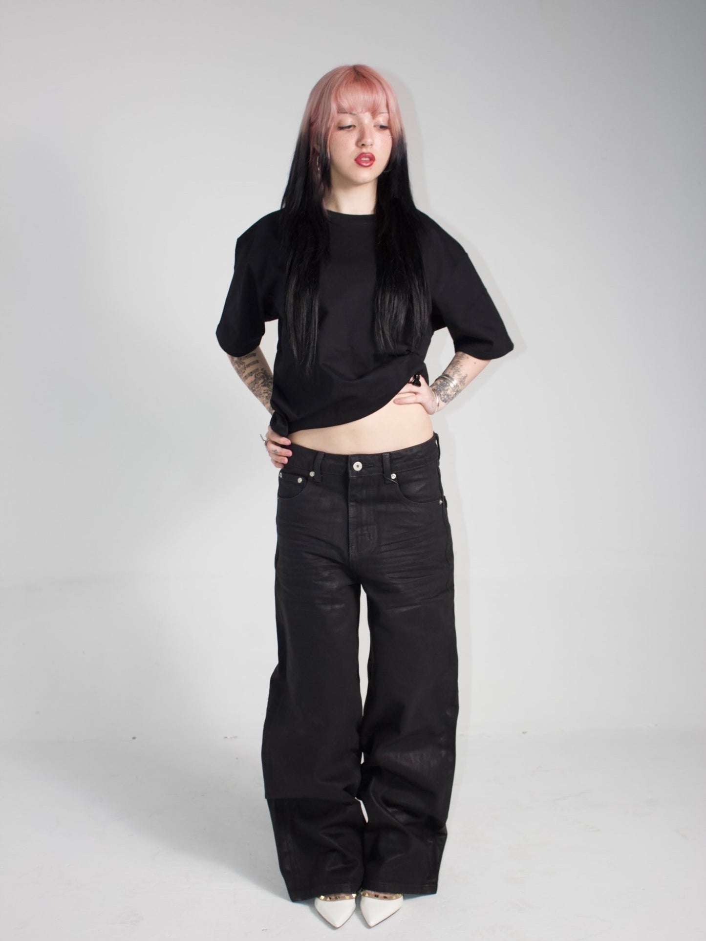 Waxed Denim Baggy