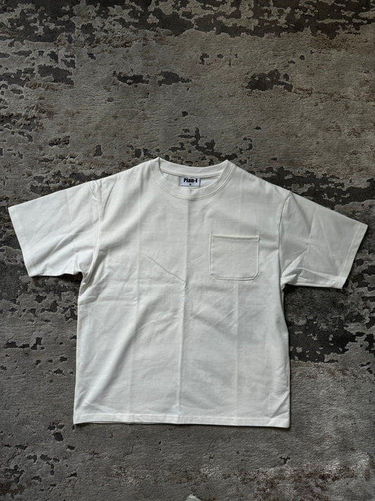 POCKET TEE BLANC