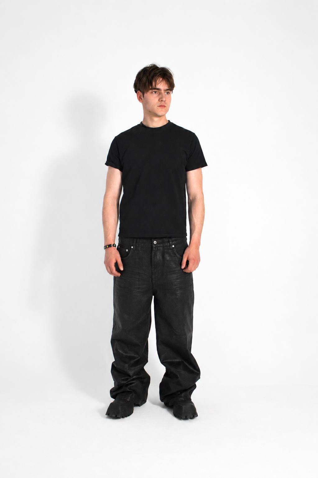 Waxed Denim Baggy