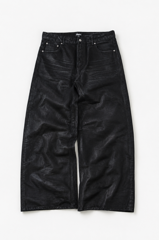 Waxed Denim Baggy