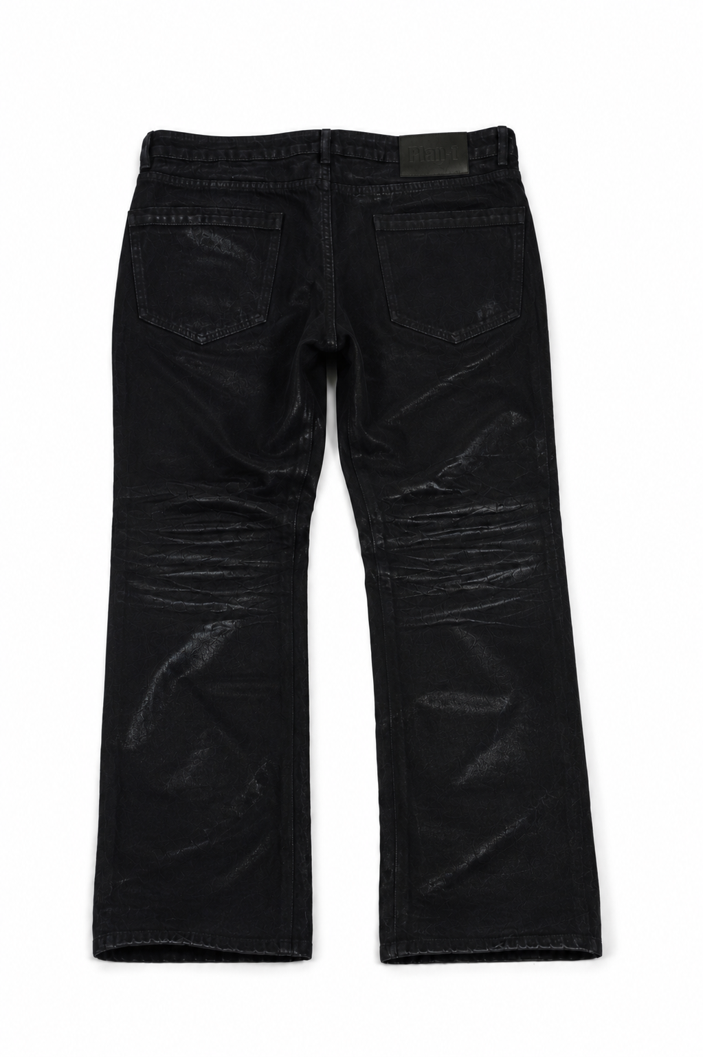 Waxed Denim Straight fit
