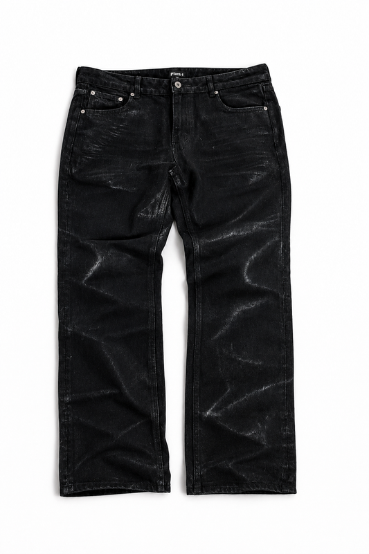 Waxed Denim Straight fit