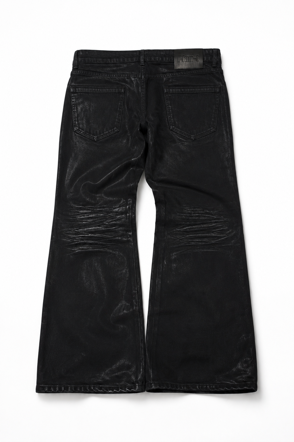 Waxed Denim Bootcut