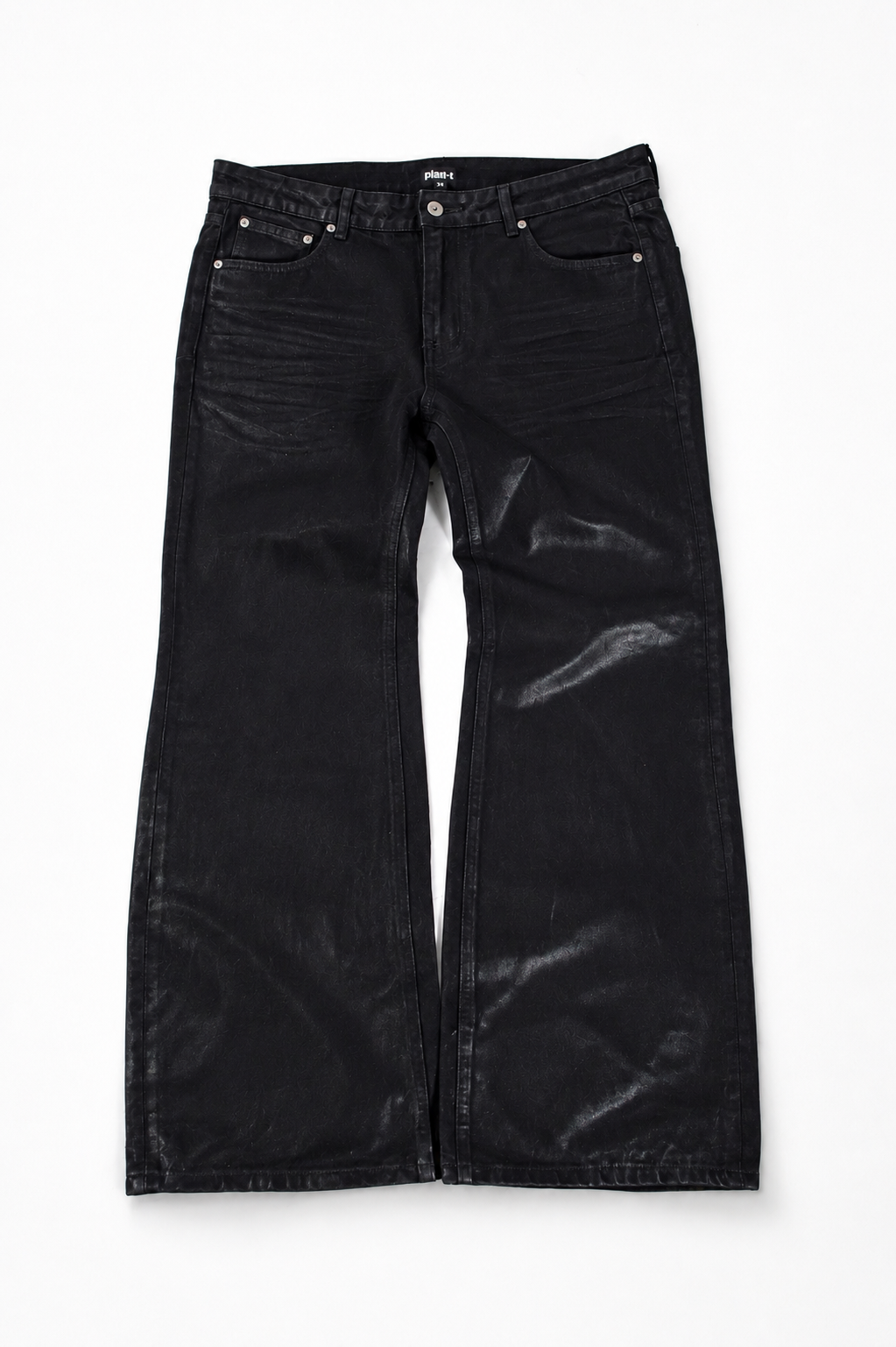 Waxed Denim Bootcut