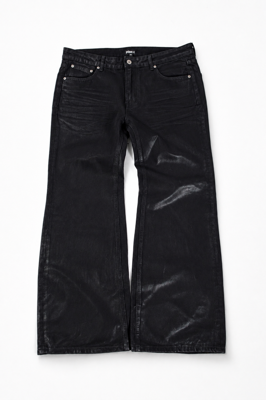 Waxed Denim Bootcut