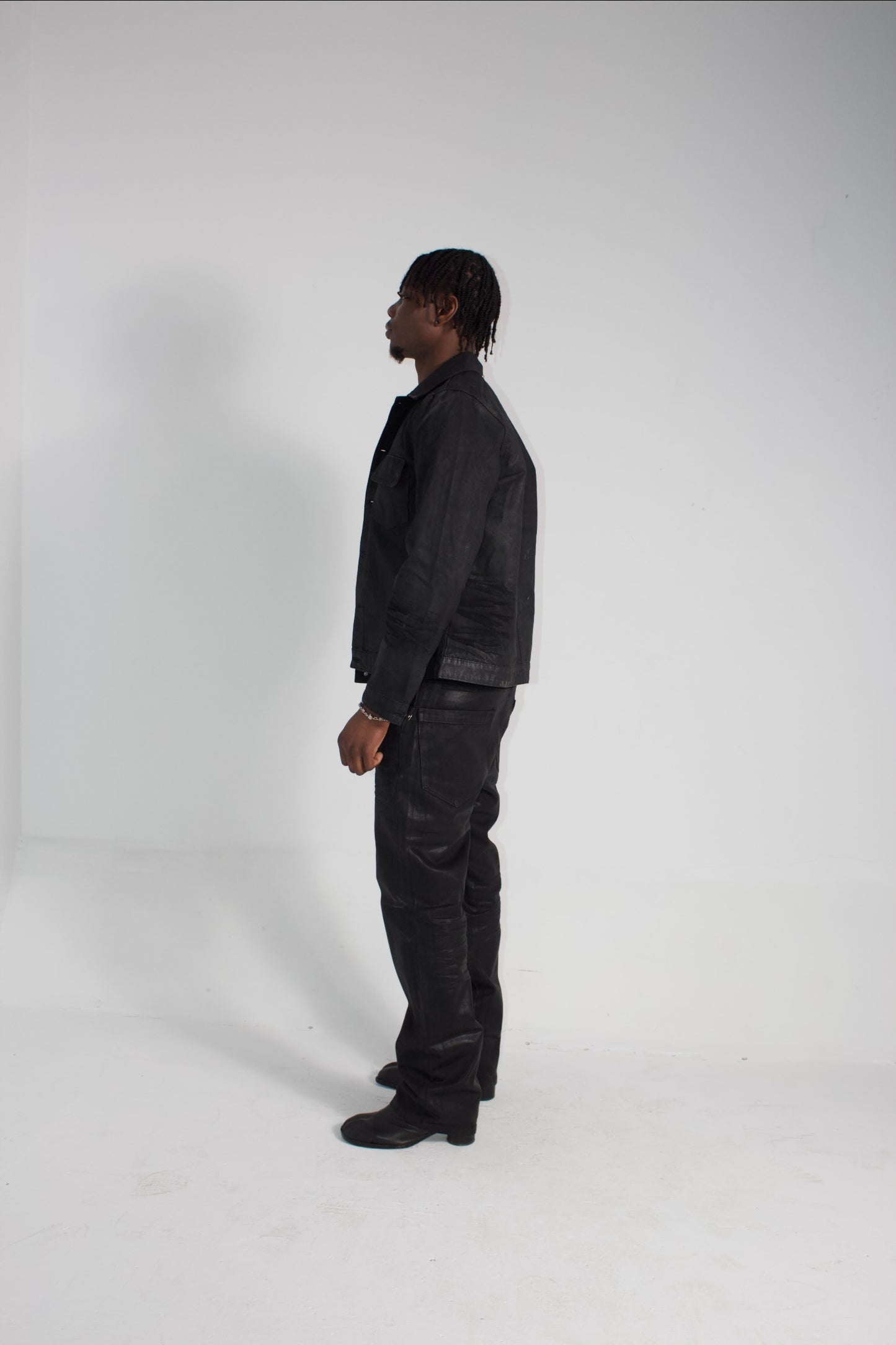 Waxed Denim Straight fit